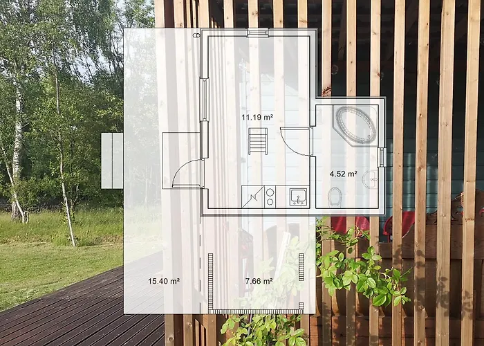 Private Tinyhouse - Blue House Loupollu